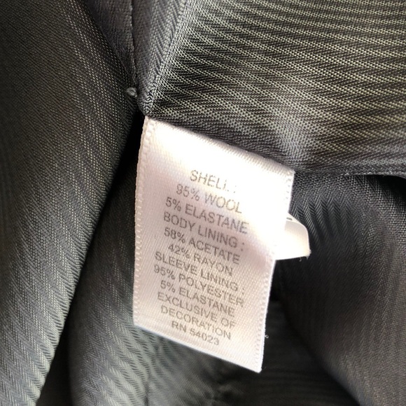 Banana Republic Black Wool Blazer - Picture 6 of 7